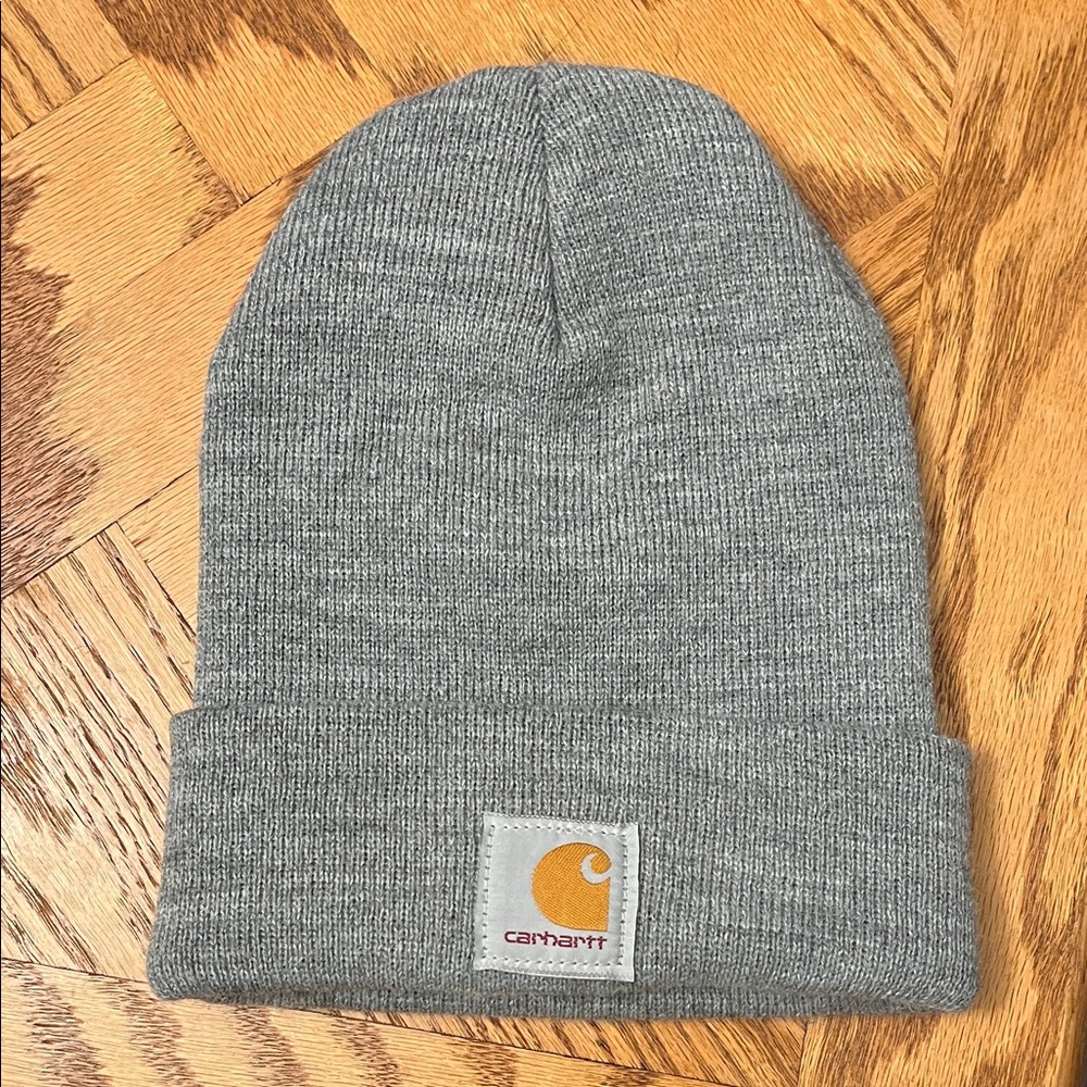 Carhartt Heather Gray Knit Beanie